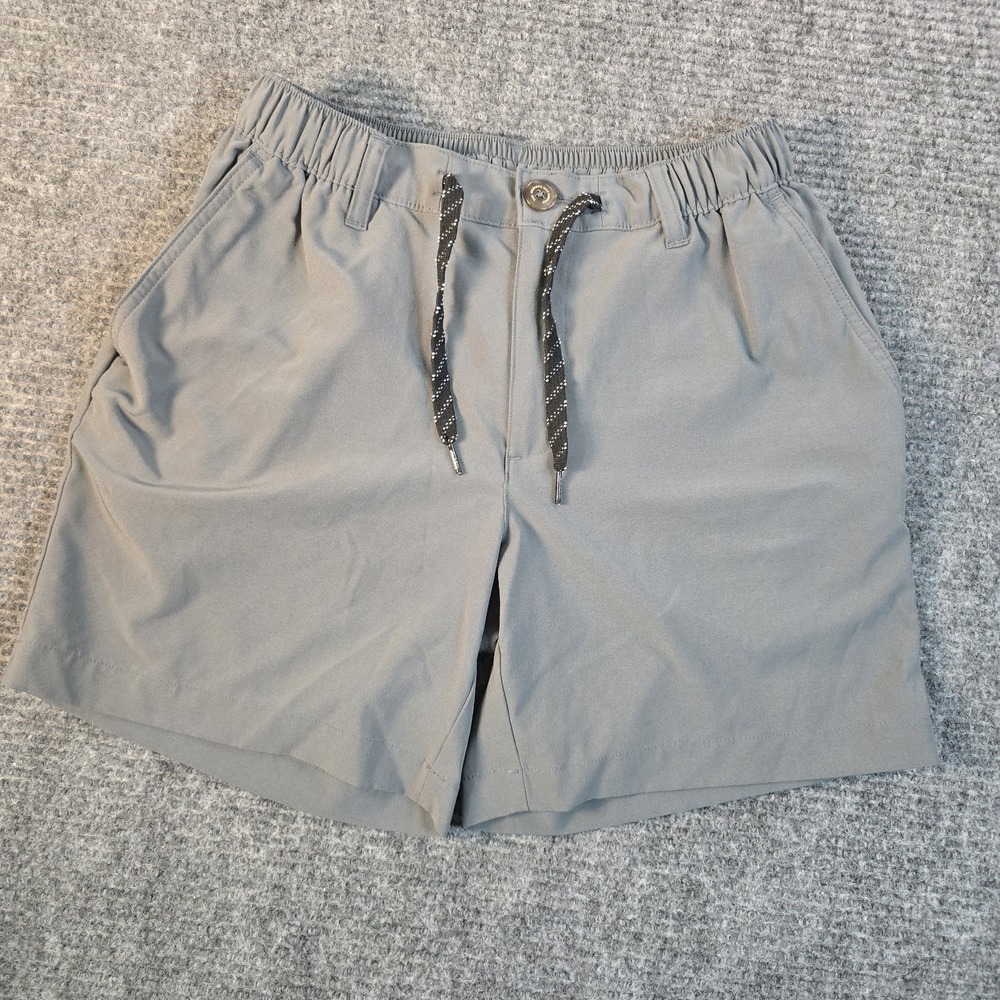 Chubbies Shorts Mens Small Gray Chino Everywear Summer Casual Stretch 6 Inch